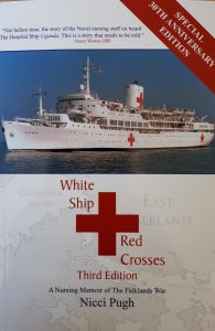 White Ship - Red Crosses Book - Nicci Pugh